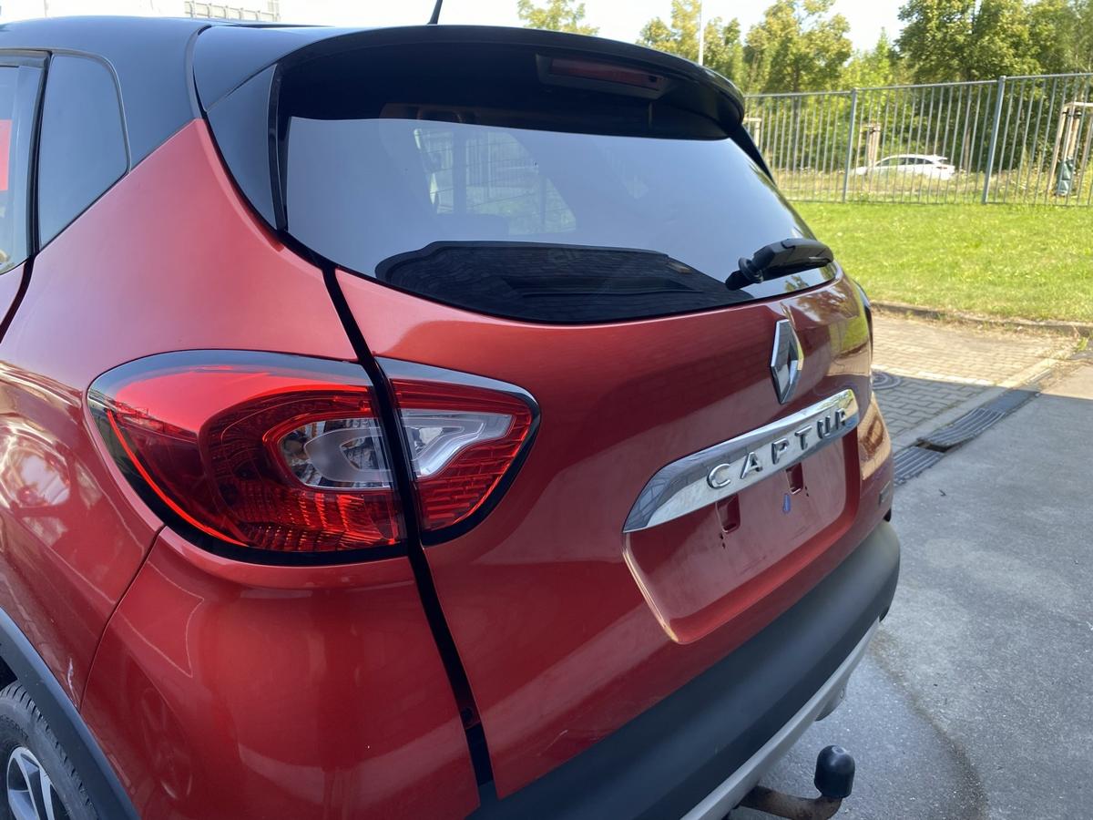 Renault Captur 1 original Heckklappe mit Heckscheibe BIXPA Rouge Flamme Bj.2017